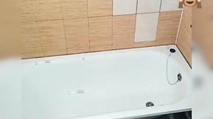 Как заделать щель между ванной и стеной--- повтори и забудь.