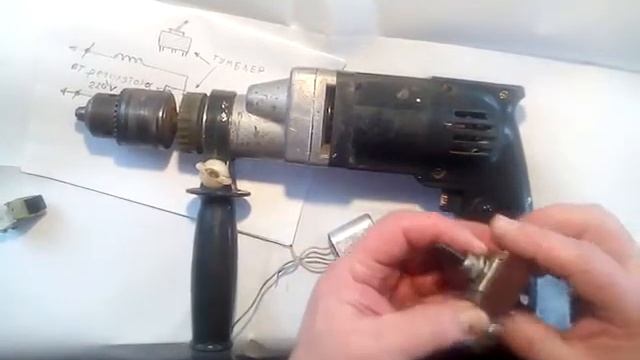 Советская дрель с реверсом. смотреть онлайн