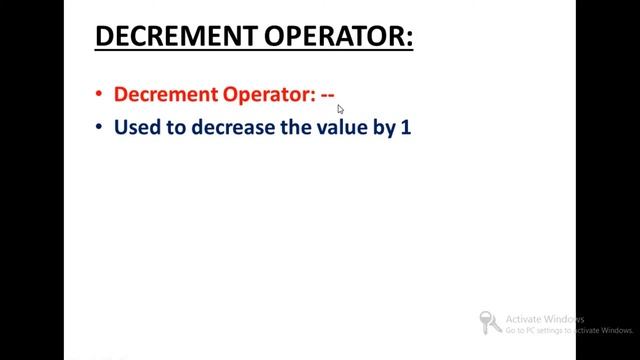Operators in Java | Types Of Operators in Java | Lecture 7