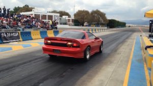 Duelo de chevy camaro z28 5.7 v8 chevrolet drag 1/4 de milla