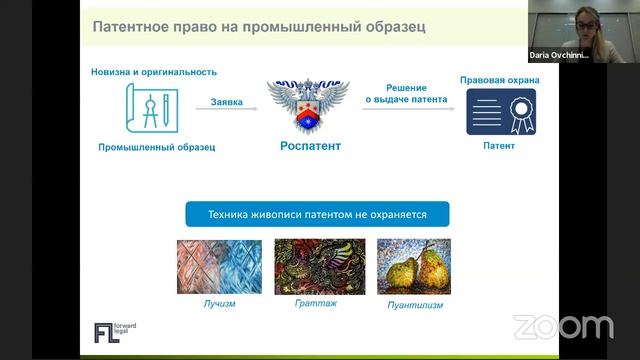 Дарья Овчинникова. Авторское право для дизайнеров