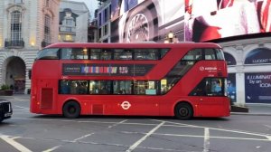 Double-decker buses in LONDON, UK | June 2022