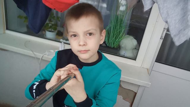 на балконе