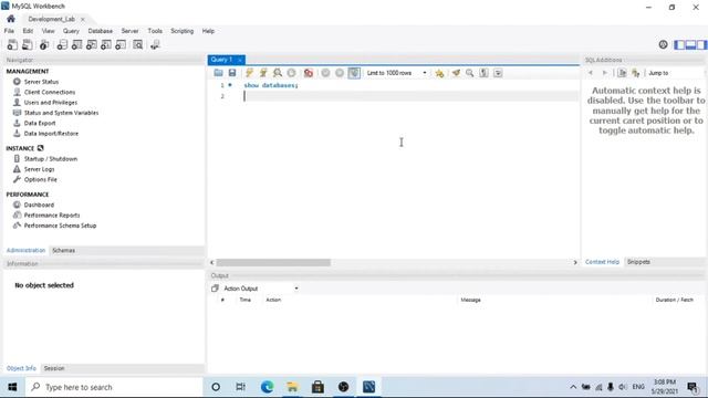 No Connection Established Mysql Workbench Windows 10