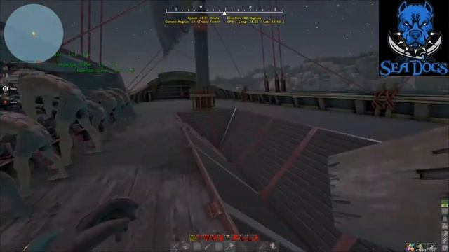 ATLAS: Sea Dogs PvP - Enemy Brig gets fed Torpedoes! смотреть онлайн