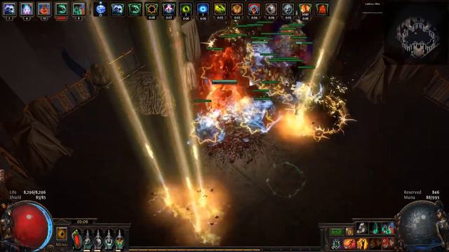 3.8 Blight HC Zombie + Skeleton Necromancer budget build vs Elder Guardians смотреть онлайн