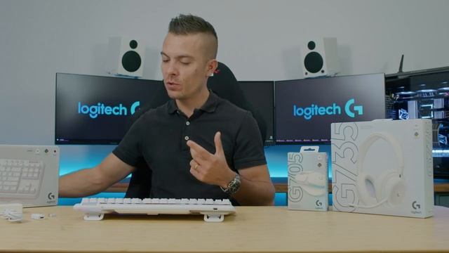 Logitech Aurora Peripheral Collection - G705 / G715 / G735 смотреть онлайн