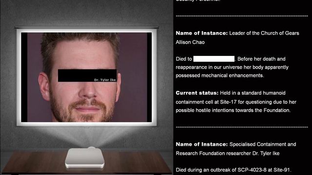 SCP-4023 | The Inexplainable Nature of Twenty Three (Featuring Dr. Maxwell) смотреть онлайн