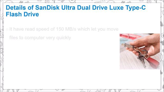 SanDisk Ultra Dual Drive Luxe Type C Flash Drive with Storage Capacity choices from 32GB to 1TB смотреть онлайн