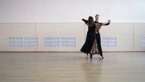 Closed Telemark in Waltz _ Закрытый телемарк в Медленном вальсе