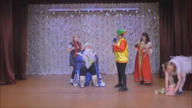 Дед Мороз и дети работников культуры! смотреть онлайн