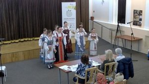 Открытие фольклорного конкурса "Связывая поколения"