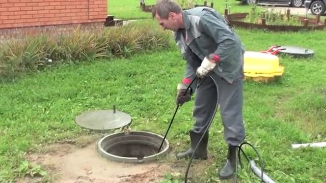 Гидродинамическая промывка канализации