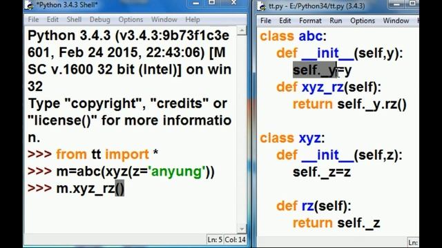 Python Class Interaction