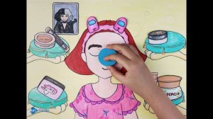 HATSUNE MIKU : Makeup Anime Girl - Stop Motion Paper