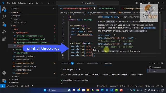 Angular Sessions Part-7 | Angular Components Method With Arguments #software #technology #sanmoon смотреть онлайн