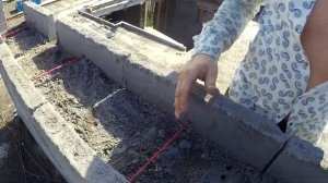 Несъёмная опалубка из блоков ТИСЭ для армопояса