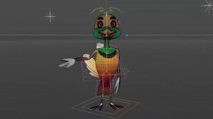 Breakdown - Paradise Bird 3D Character