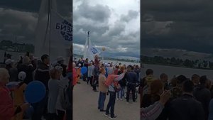 Отмечаем 2 день , день рождения Омутнинска 250 лет! Флайбордисты.