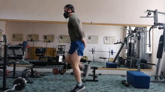 Тренеровка, эфект от распиратора или кислородная маска ? смотреть онлайн