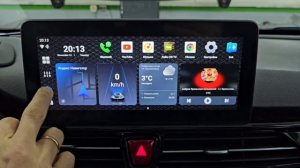 Навигация в электромобиль Москвич 3е с Яндекс Навигатором, Carplay, Андроид, тюнинг магнитолы