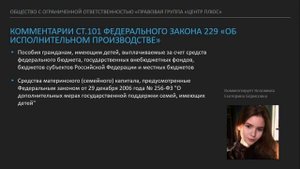 |Исполнительное производство| ст. 101ФЗ 229|