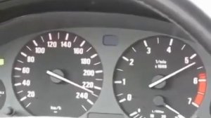BMW 535 V8 E39 разгон 0-100