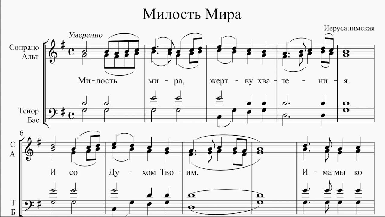 Милость Мира Иерусалимская