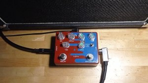 Гитарная педаль Caline CP-68 The Passenger Distortion Delay