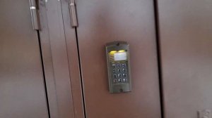 Открытие домофона vizit Bvd-310R с помощью пароля