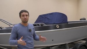 Защитная накладка на стекло для лодки Волжанка 53 Фиш. Теперь стекло будет целым.