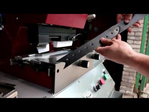 Пресс для ремней (вырубной и тиснильный)