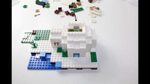 Lego MineCraft | The Polar Igloo | Set 21142