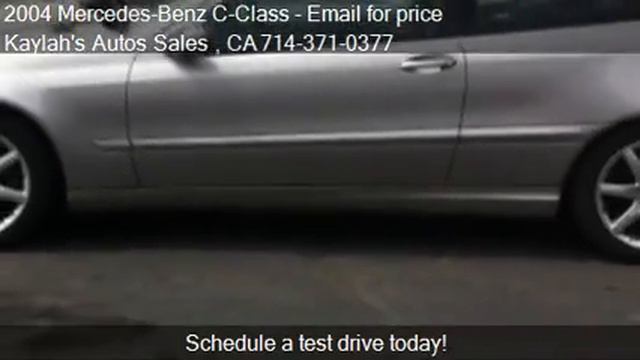 2004 Mercedes-Benz C-Class C230 Sport Coupe - for sale in Sa смотреть онлайн