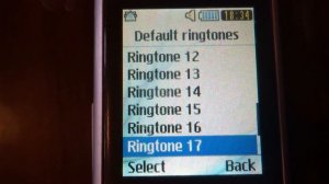 Samsung GT-C3050 original ringtones