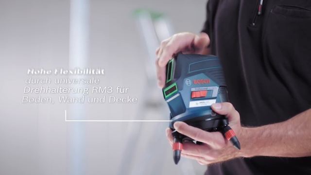 Kontaktlos nivellieren mit 4x besserer Sichtbarkeit – Bosch GCL 2-50 CG Professional смотреть онлайн