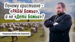 Почему христиане - "РАБЫ Божьи", а не "ДЕТИ Божьи"? @vladislavberegovoy ОТВЕТ Священника