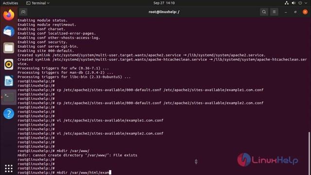 How to implement multiple virtual hosts on Ubuntu 21.04 смотреть онлайн