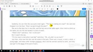 Алиса в стране чудес. Глава 3 (Alice's Adventures in Wonderland). Учебник Spotlight 6 класс