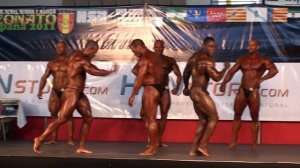 Antonio Conde en Campeonato de culturismo de España 2011