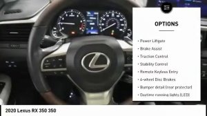 2020 Lexus RX 350 Cedar Falls IA UH20574