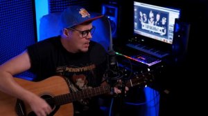 я смотрю на них на гитаре ( кавер на тараканы )