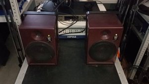 PSI Audio A14-M Red активные студийные мониторы Hi-End класса 100 Вт.