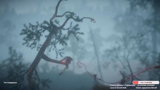 Unravel. Вероника  играет за вязанного человечка) #2 смотреть онлайн