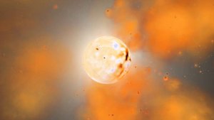 Столкновение луны с землёй