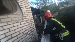 Пожар частного дома | Сожитель поджог дом (#Поджог) | Private house fire