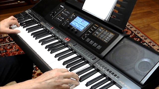CASIO MZ-X300   Чёрно белые клавиши
