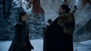 Встреча Джона Сноу с Арьей