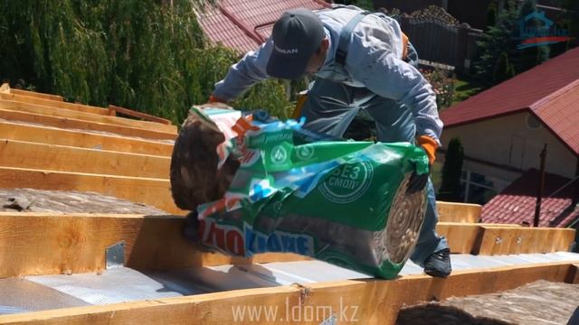 Утепляем кровлю минеральной ватой ТеплоKnauf /// 2018 смотреть онлайн