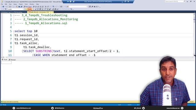 Tempdb Allocations and Deallocations смотреть онлайн
